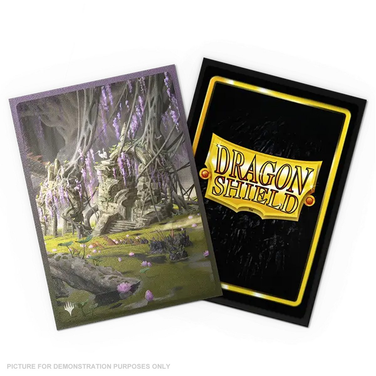 Dragon Shield Sleeves – Matte Dual Art – MTG Landfall Series Verdant Catacombs