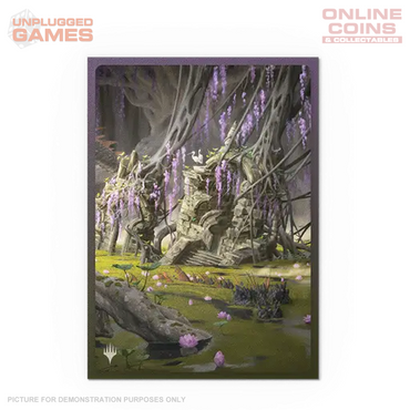 Dragon Shield Sleeves – Matte Dual Art – MTG Landfall Series Verdant Catacombs