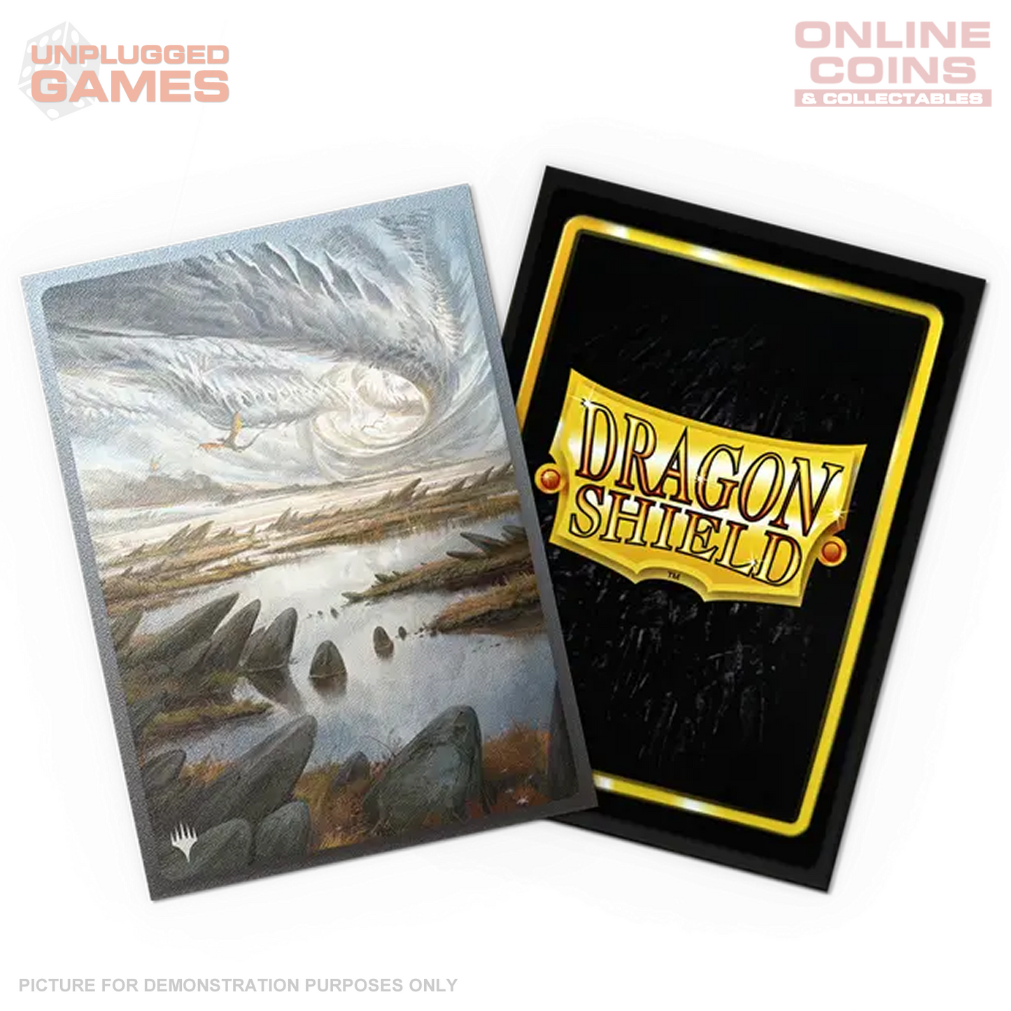 Dragon Shield Sleeves – Matte Dual Art – MTG Landfall Series Marsh Flats