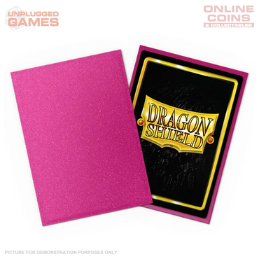 Dragon Shield Sleeves – Matte – Sparkles Pink Sapphire