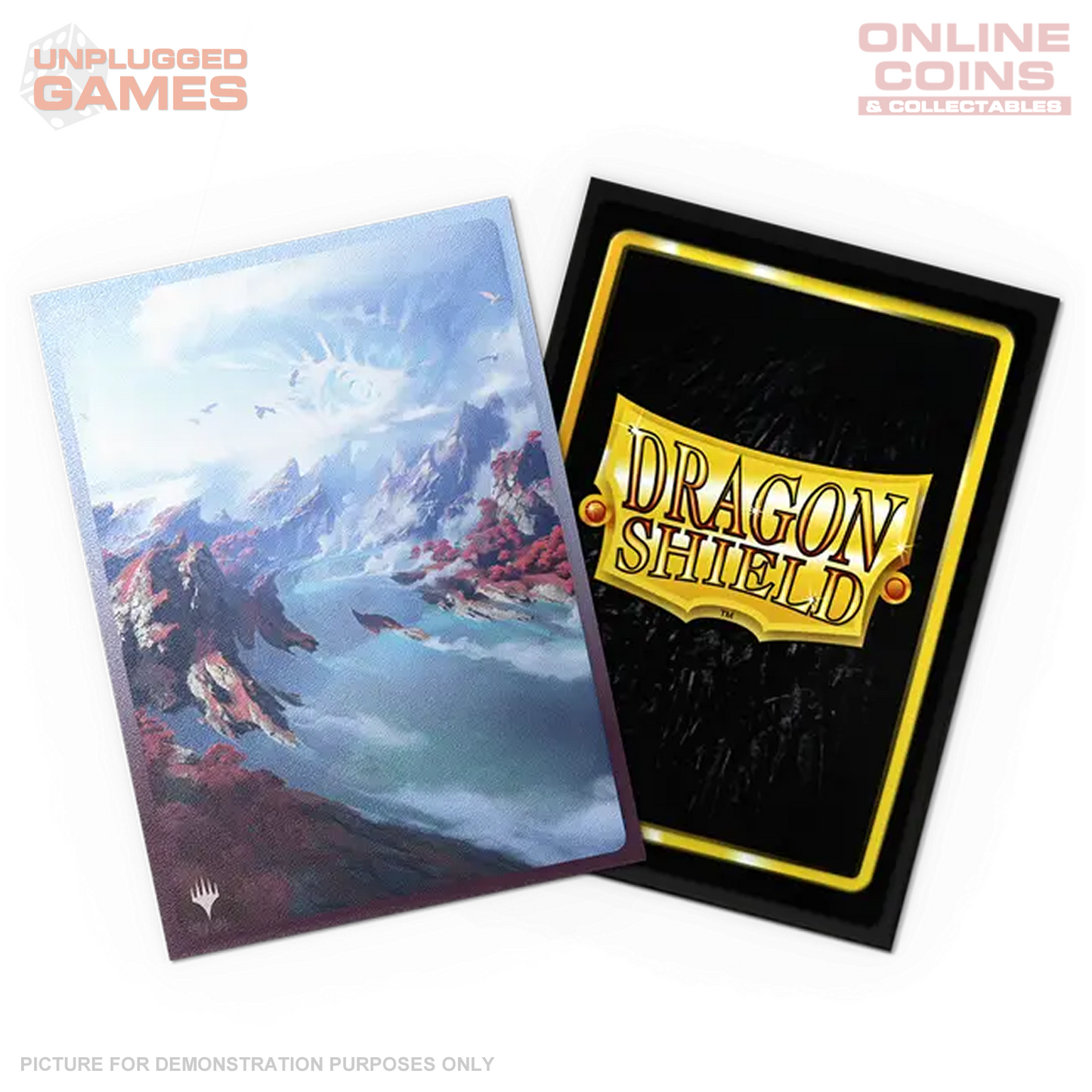 Dragon Shield Sleeves – Matte Dual Art – MTG Landfall Series Scalding Tarn