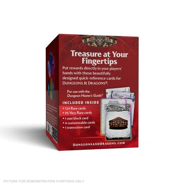 Dungeons & Dragons Reference Cards - Magic Items: Rare And Very Rare - PREORDER