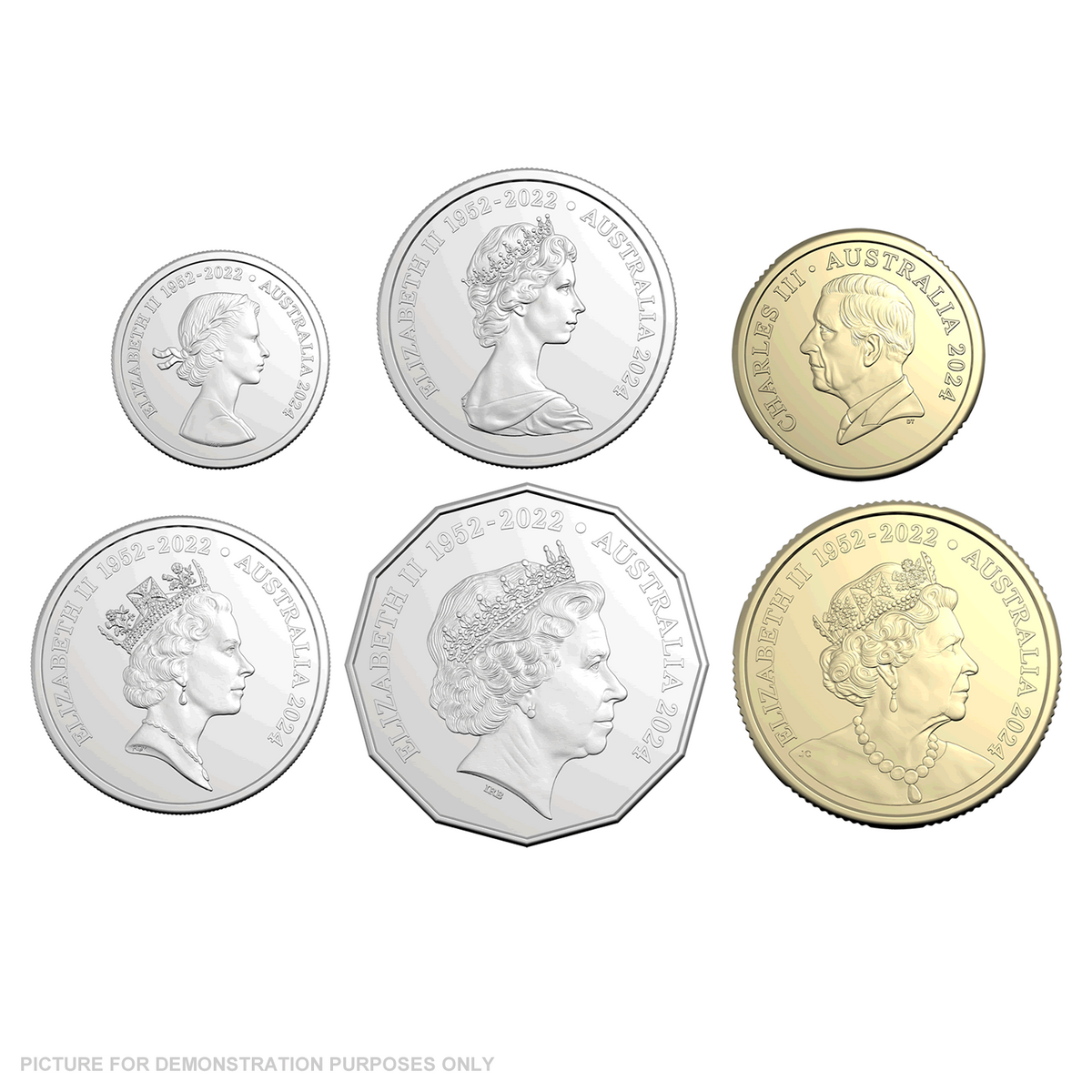 2024 Six Coin Uncirculated Year Set - Change of Monarch