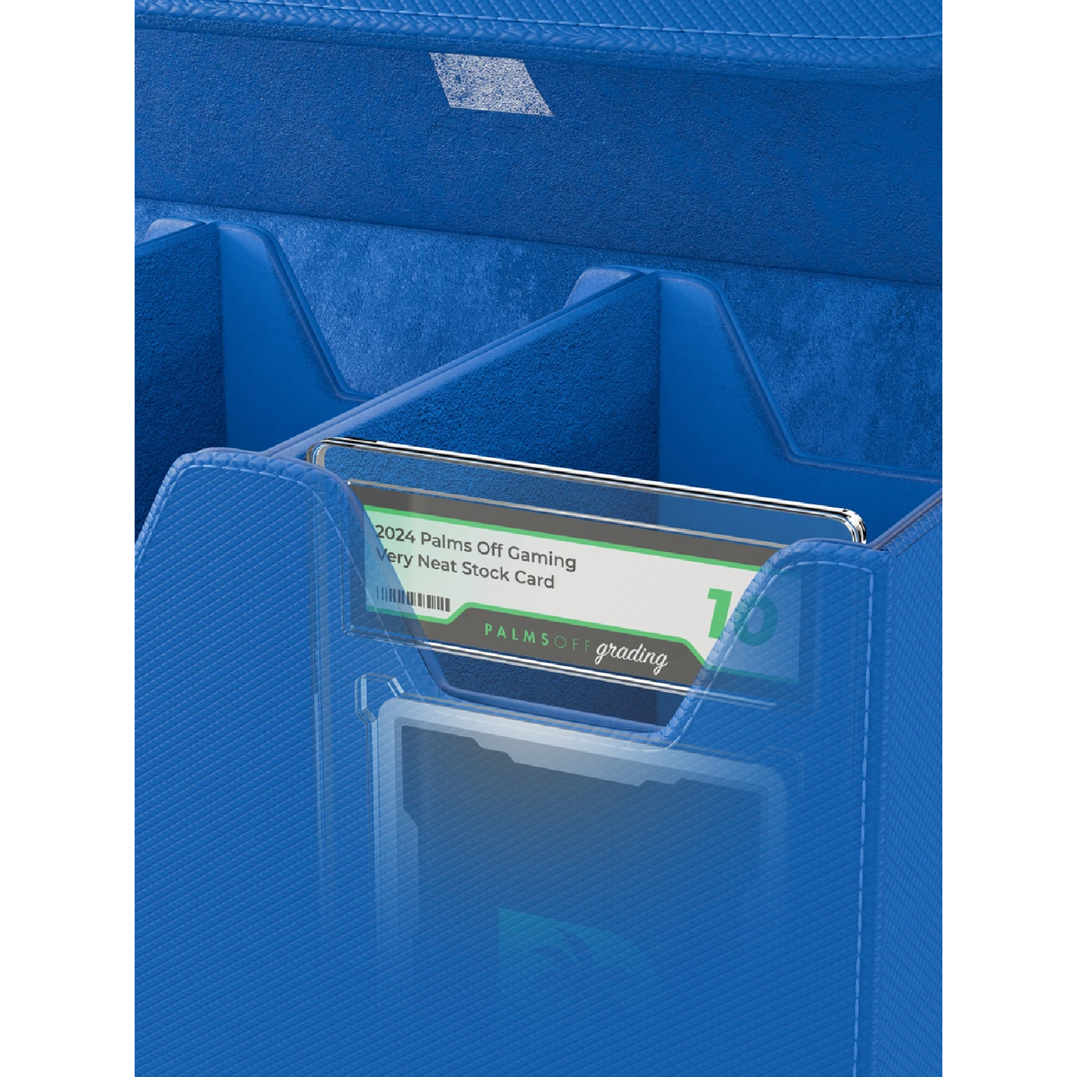 Palms Off Gaming - Collector's Series Graded Card Storage Case - Large - BLUE