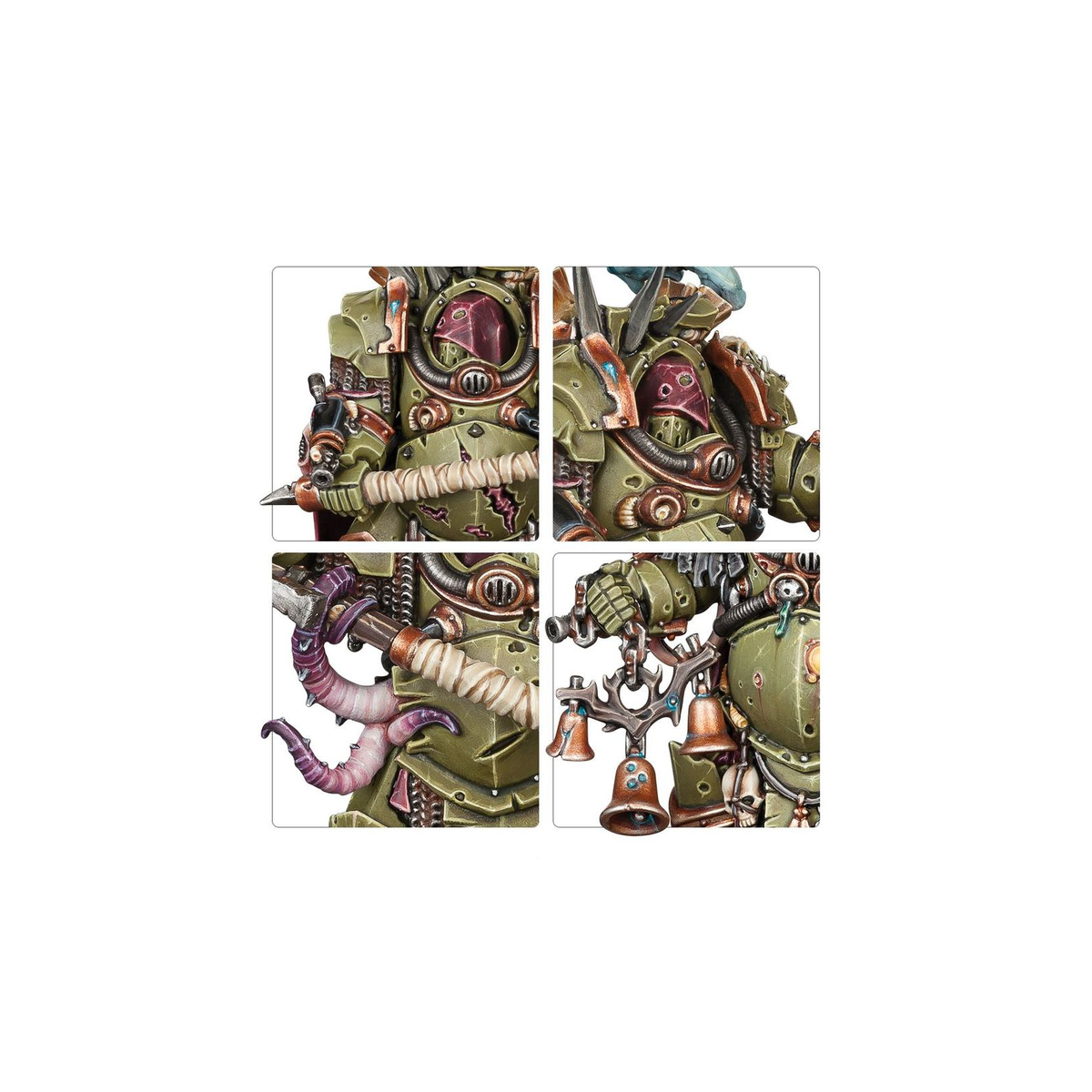 Warhammer 40,000 Death Guard - Deathshroud Bodyguard Terminators