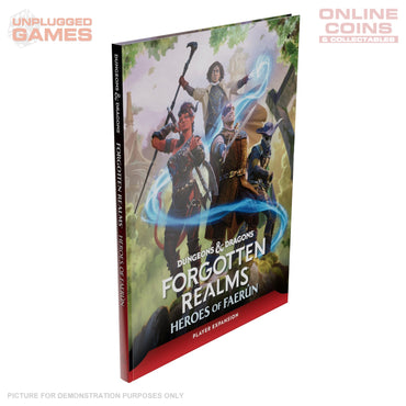 Dungeons & Dragons - Forgotten Realms - Heroes of Faerun Player Expansion - Hardcover Book - PREORDER
