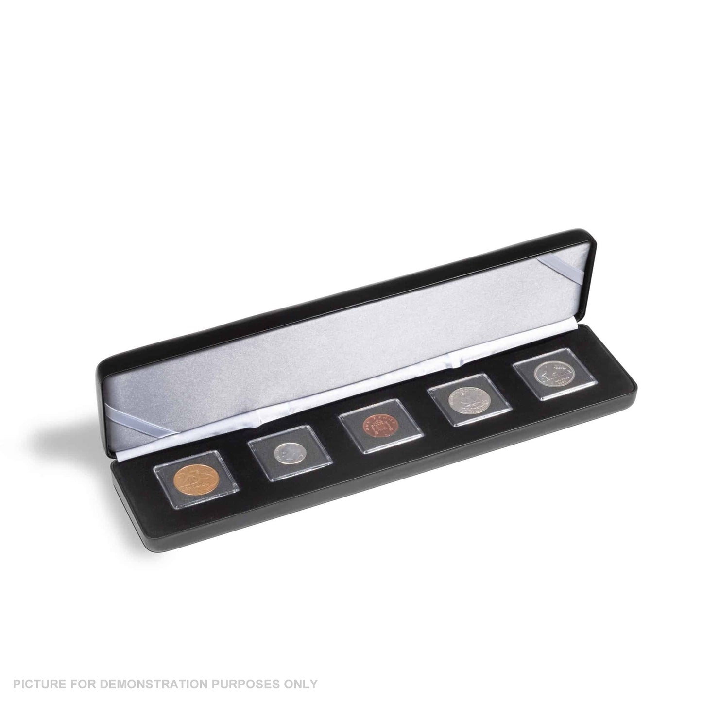 Lighthouse NOBILE Coin Case for 5 Quadrum Mini Capsules
