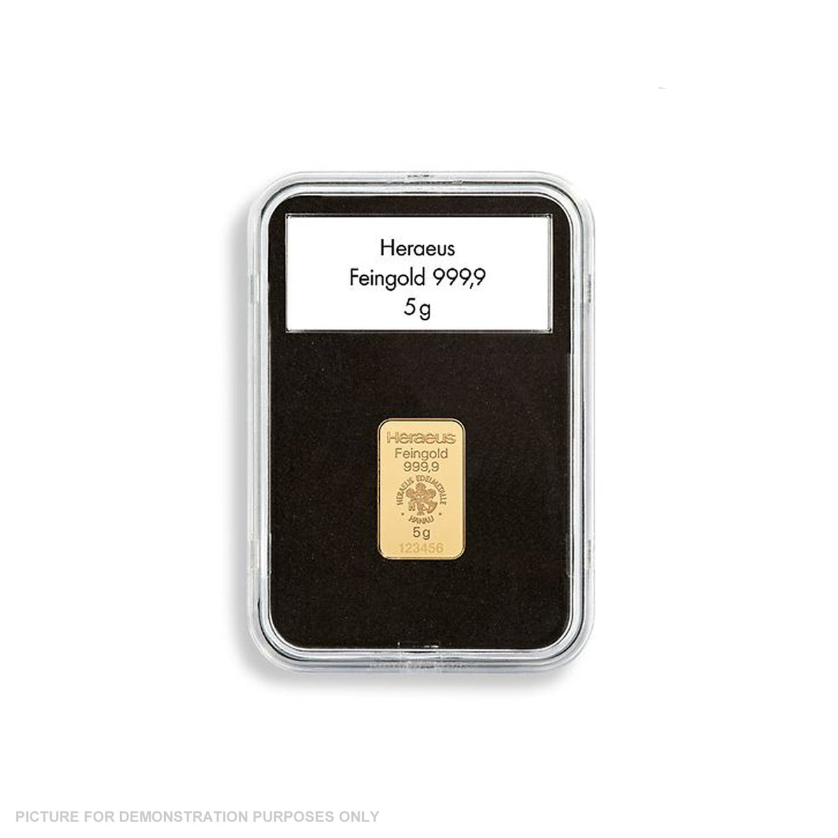 Quickslab Coin Capsules for Gold Bars, Pack of 5