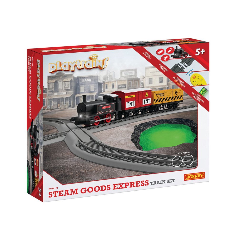 HORNBY PLAYTRAINS STEAM GOODS EXPRESS
