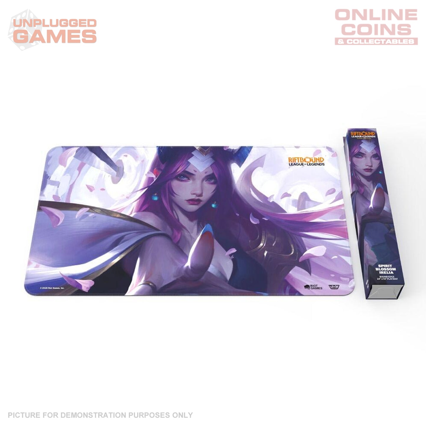 Riftbound League of Legends TCG – Playmat – Spiritforged Spirit Blossom IRELIA