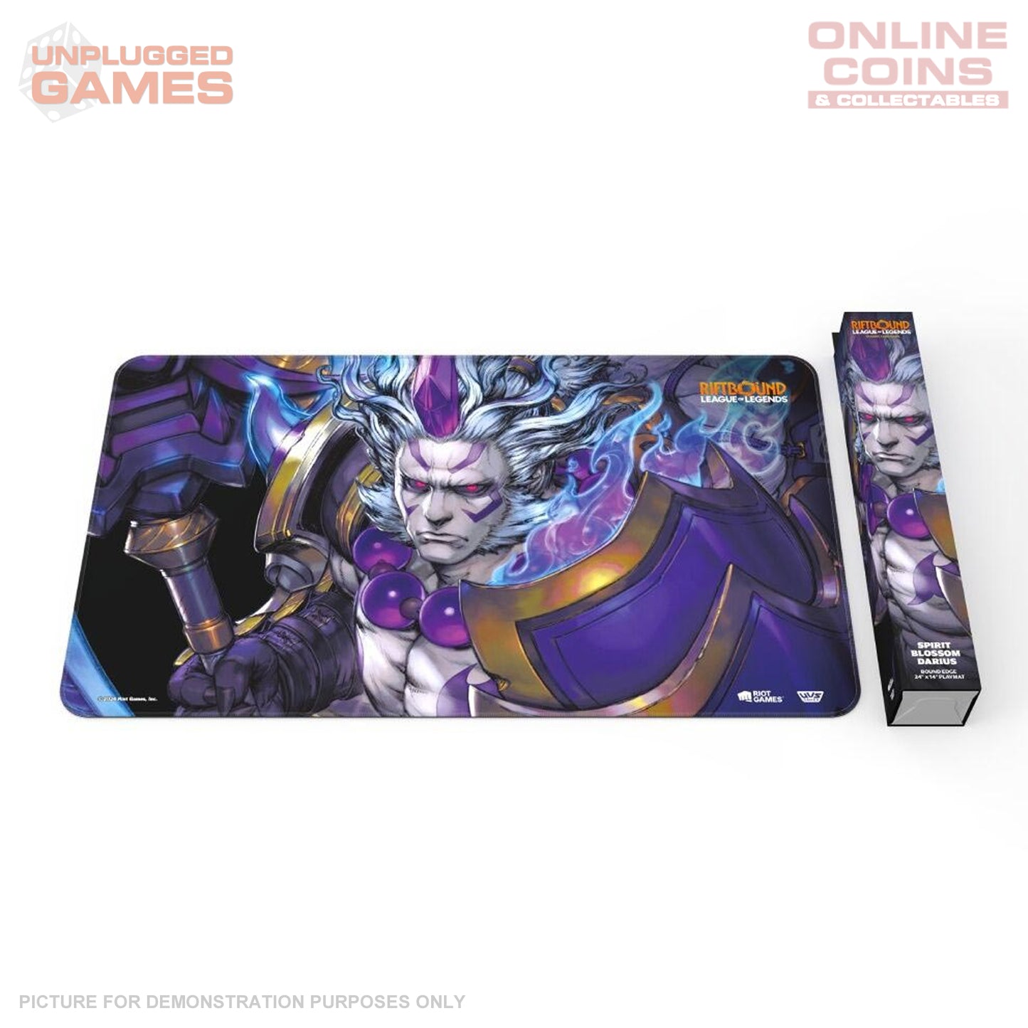 Riftbound League of Legends TCG – Playmat – Spiritforged Spirit Blossom DARIUS
