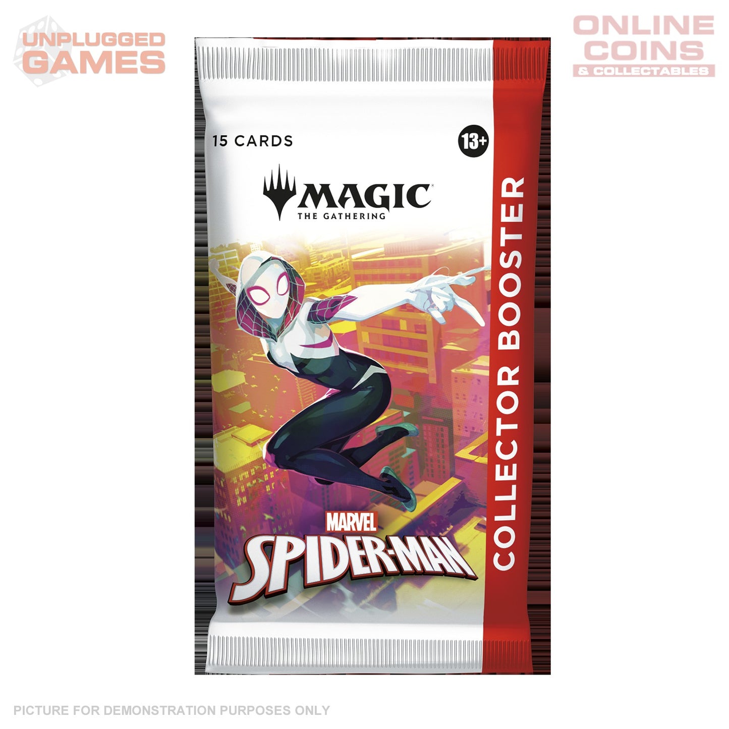 Magic: The Gathering Universes Beyond - Spiderman SEALED Collector Booster Pack