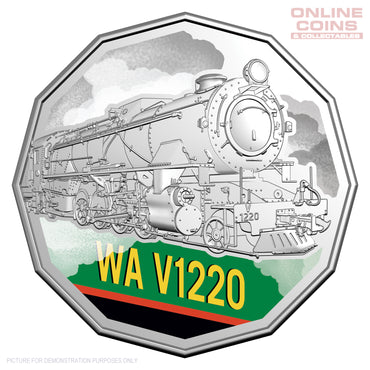 2025 RAM 50c Coloured Uncirculated Seven-Coin Collection - Steam Giants