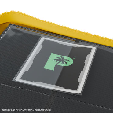 Palms Off Gaming Stealth 9 Pocket Zip Binder - Yellow