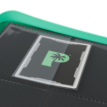 Palms Off Gaming Stealth 12 Pocket Zip Binder - TURQUOISE