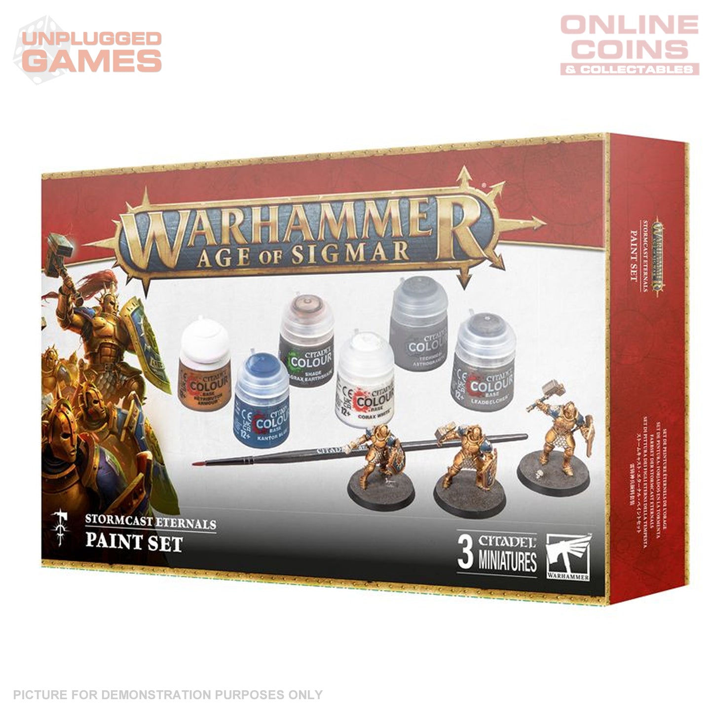 Warhammer Age of Sigmar - Stormcast Eternals Vindictors + Paint Set
