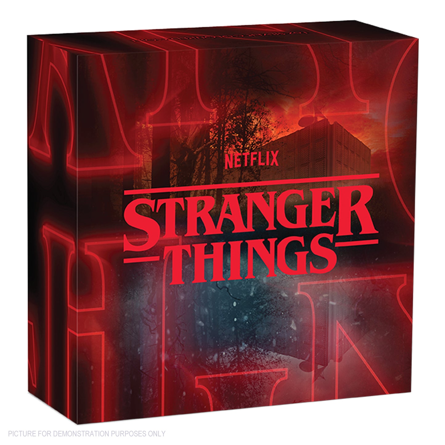 2026 Perth Mint Stranger Things - The Upside Down 1oz Silver Coloured Coin