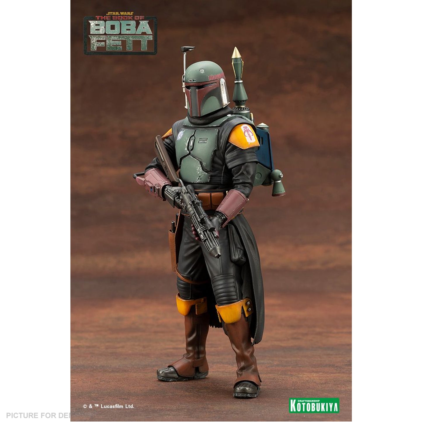 Kotobukiya STAR WARS: The Book of Boba Fett ArtFX+ Statue - Boba Fett