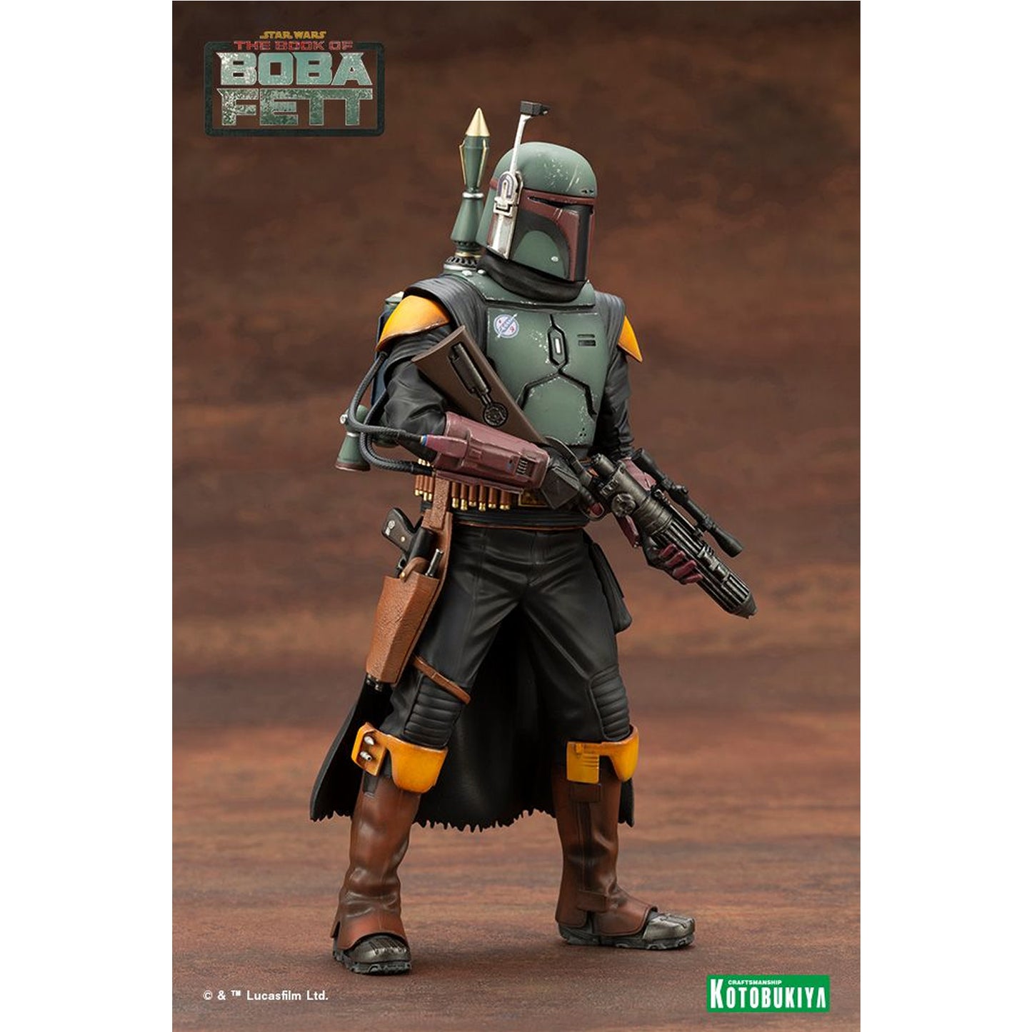 Kotobukiya STAR WARS: The Book of Boba Fett ArtFX+ Statue - Boba Fett