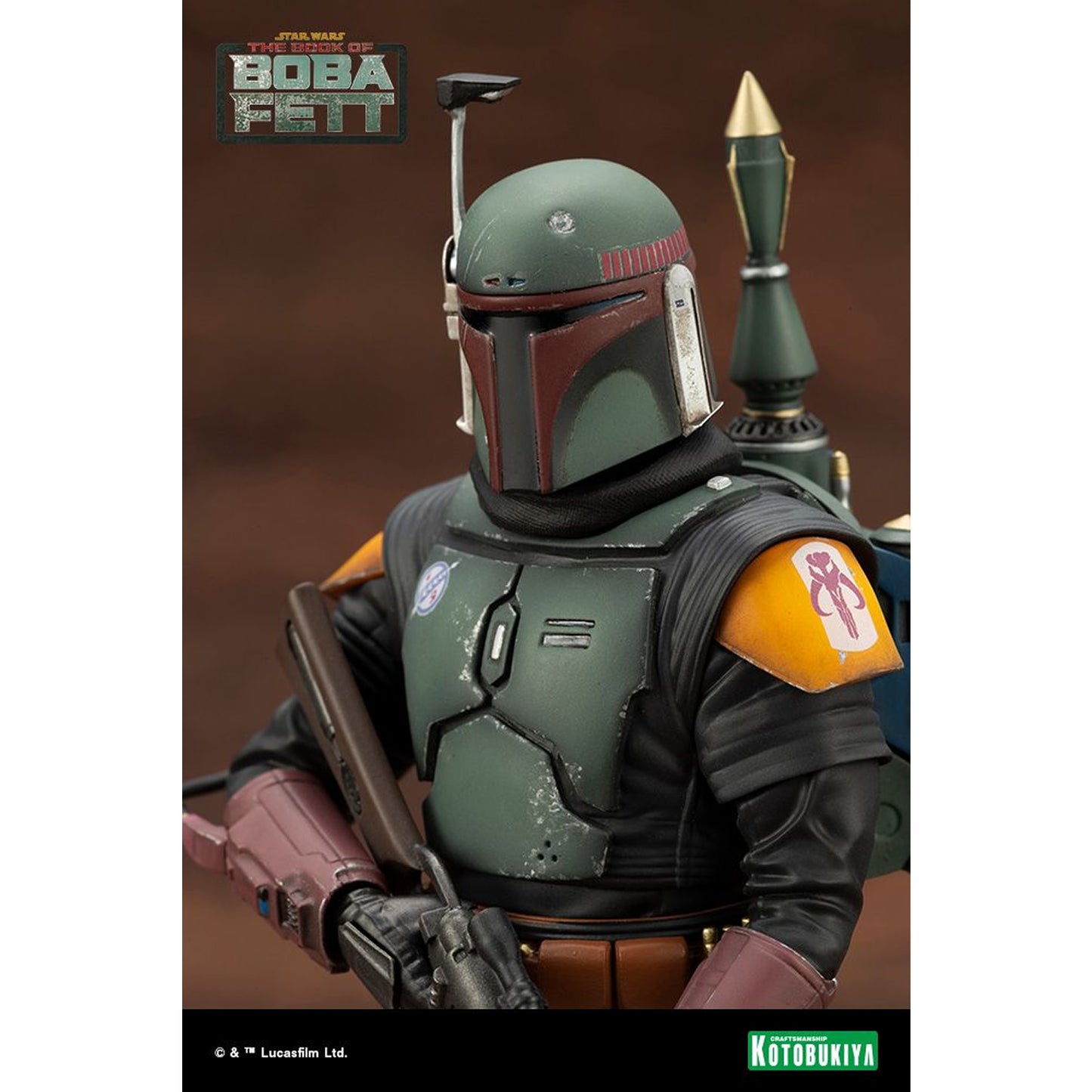 Kotobukiya STAR WARS: The Book of Boba Fett ArtFX+ Statue - Boba Fett