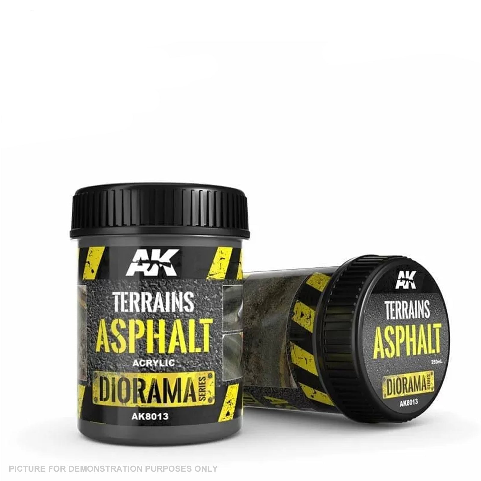 AK Interactive - Dioramas - Terrains Asphalt 250ml