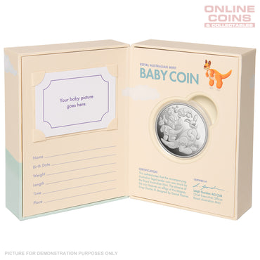 2024 RAM $5 1oz Fine Silver Proof Coin - Baby Coin - Toy Kangaroo