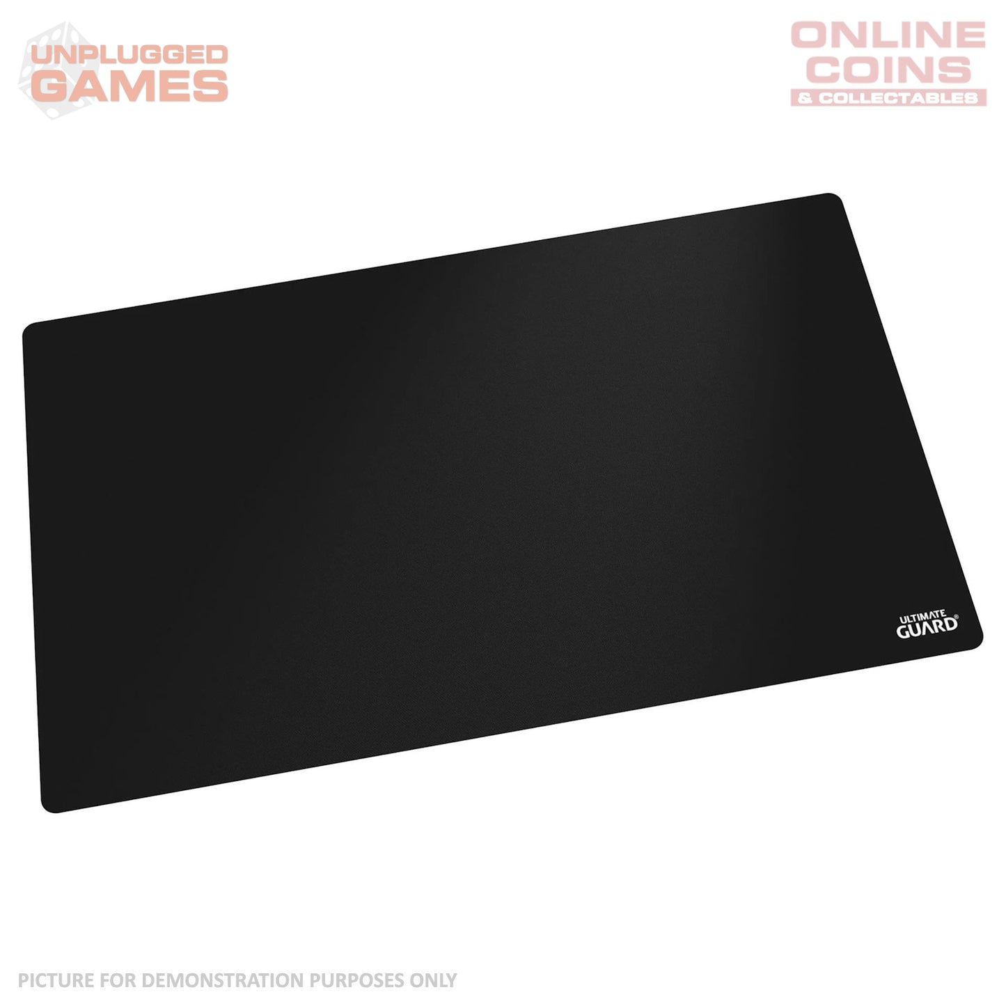 Ultimate Guard Playmat - Mono BLACK