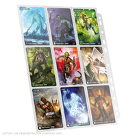 Ultimate Guard Side Load Trading Card Pages PACK OF 10 - WHITE