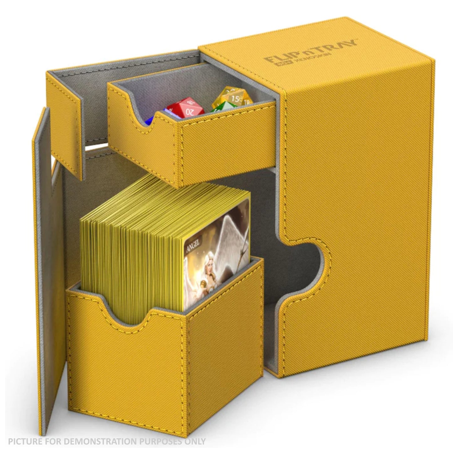 Ultimate Guard Flip n Tray Deck Case 100+ AMBER