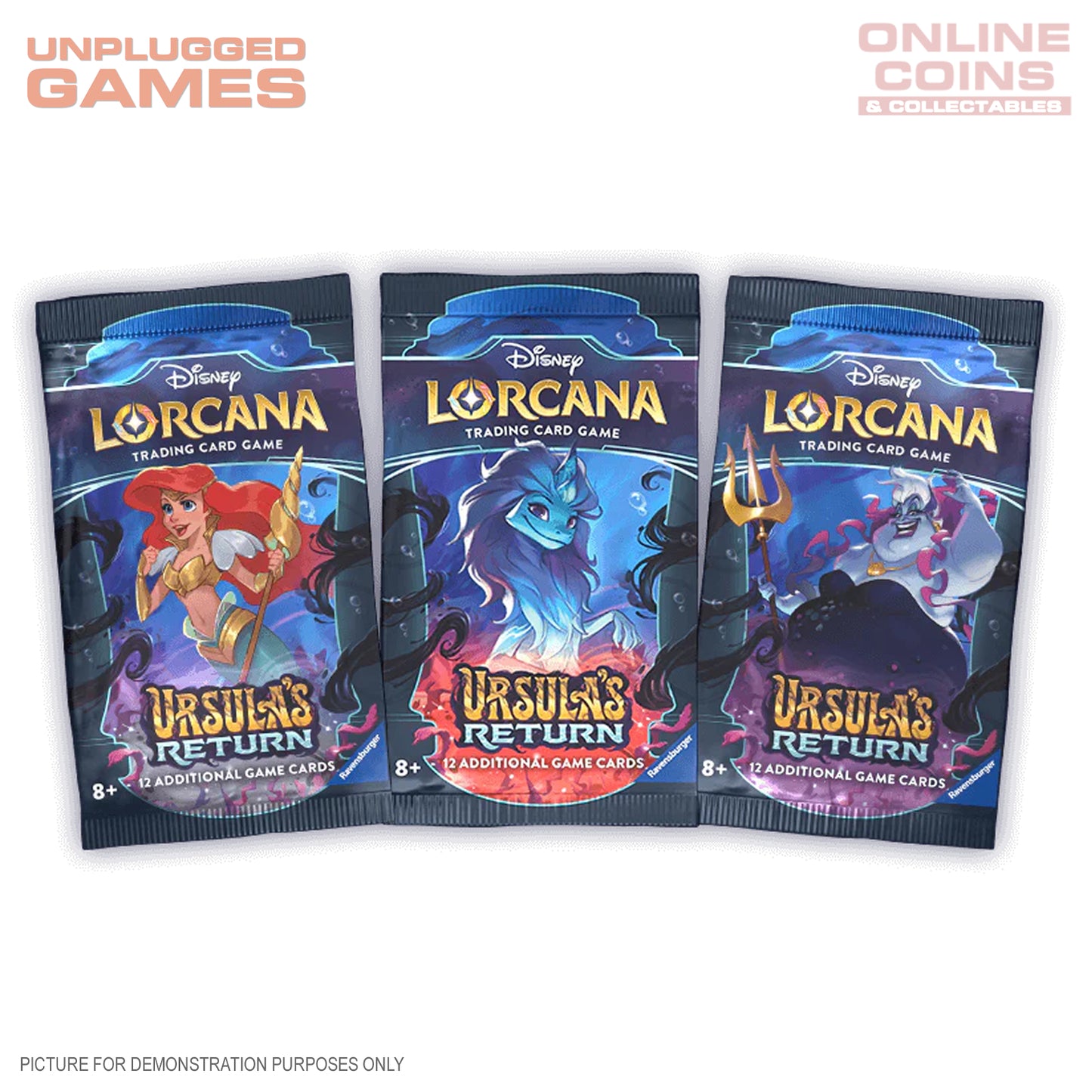 Lorcana - Series 4 - DLC Ursula's Return - SEALED SINGLE BOOSTER PACK