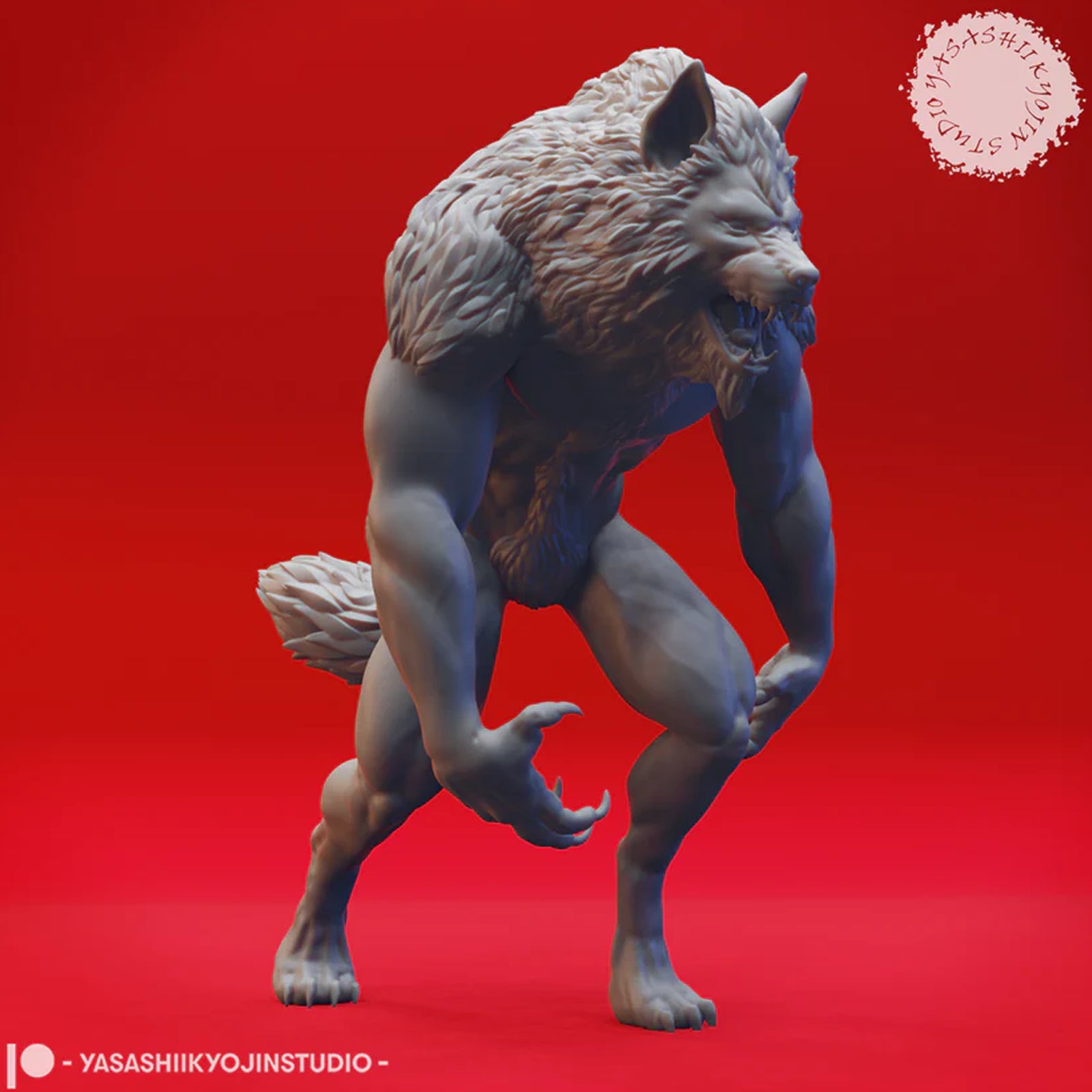 YKS Miniatures - Werewolf - Upright (M)