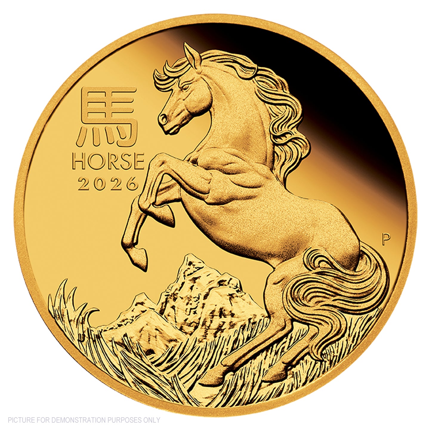 2026 Perth Mint Year of the Horse Australian Lunar Series III - 1/10oz Gold Proof Coin