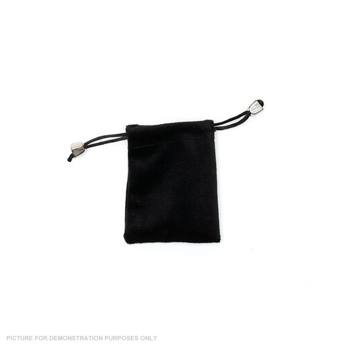 Lighthouse Velour Coin Pouch Small - Black