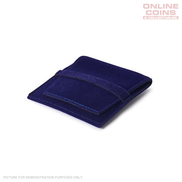 Lighthouse MT Premium Coin Pocket For One Coin - 50 mm - Blue