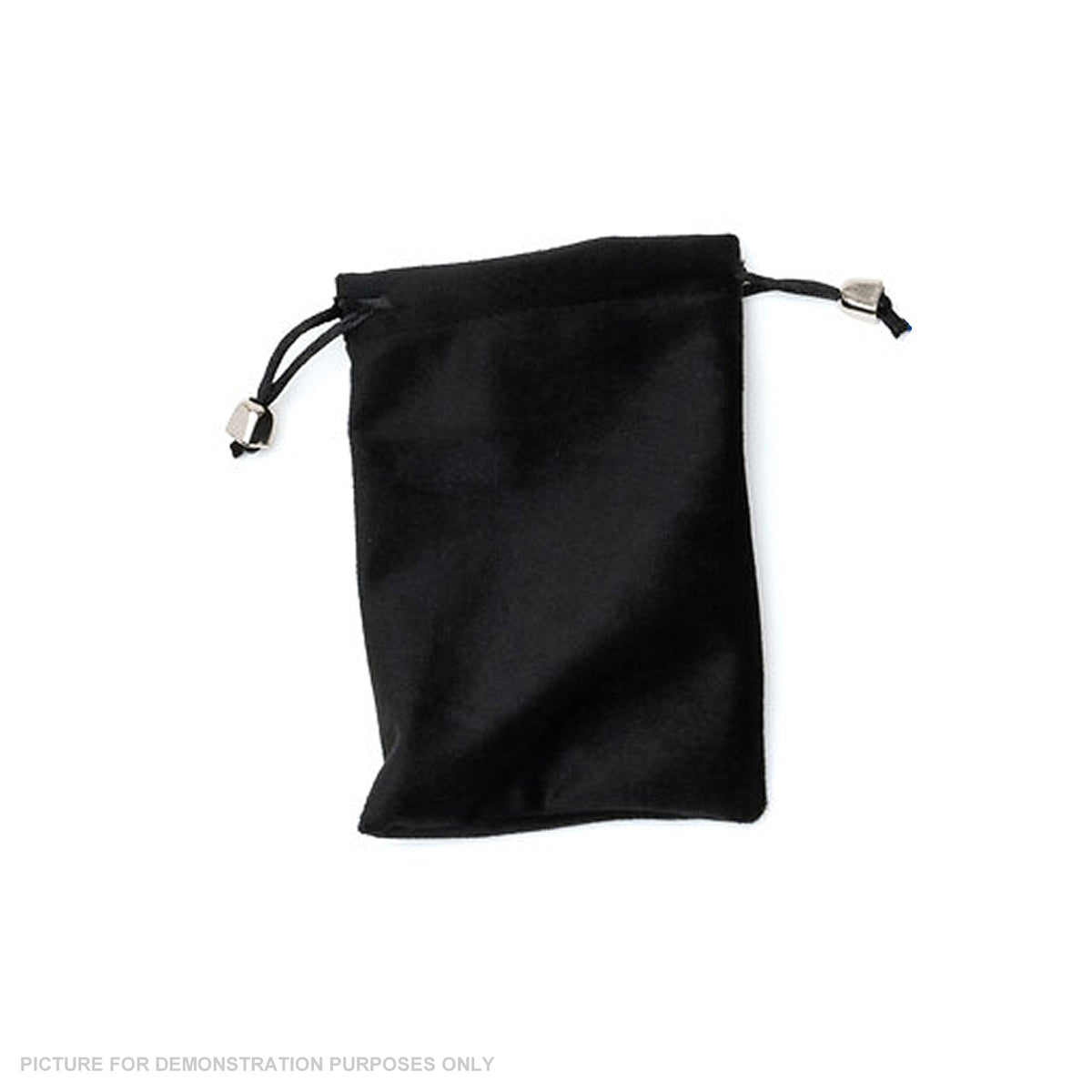 Lighthouse Velour Coin Pouch Large - Black