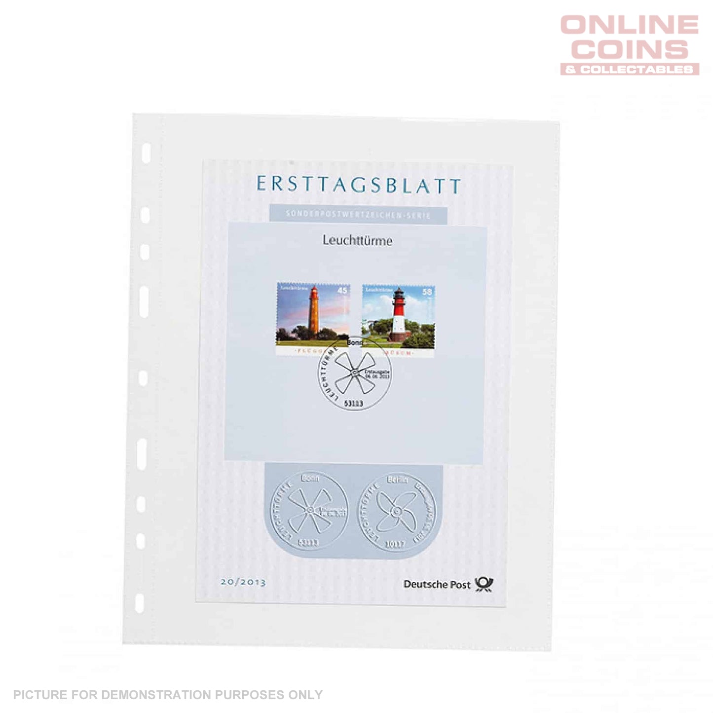 Optima Easy Plastic Sheets 1 Pocket Clear Pack of 50