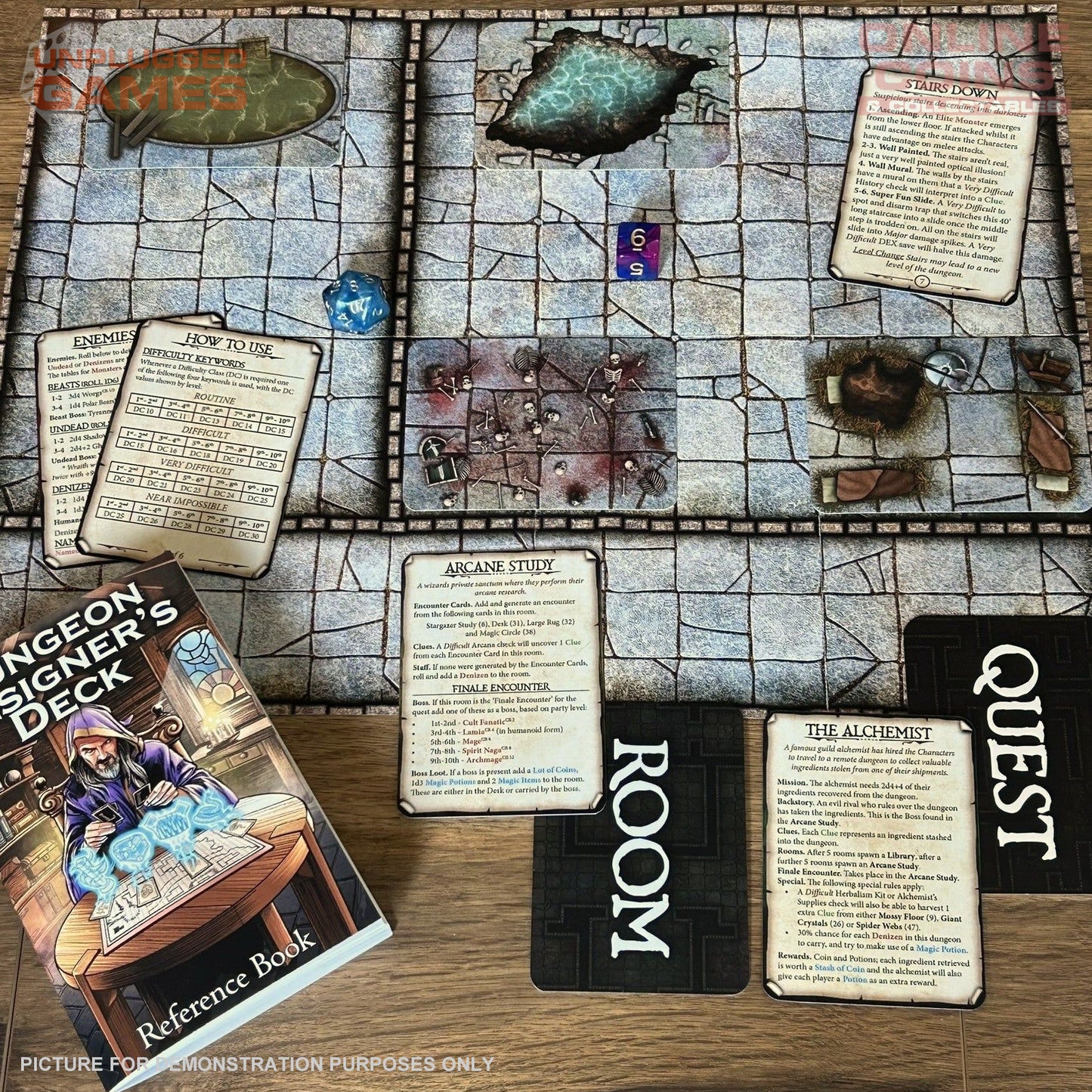 Dungeon Designers Deck Deal Your Own Dungeon