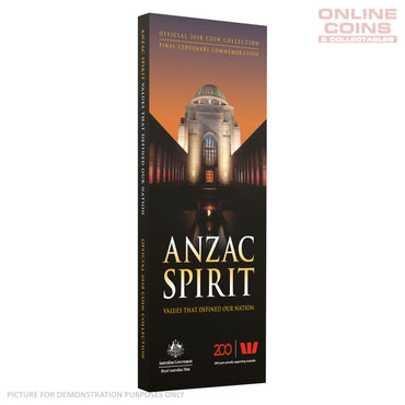 2018 Uncirculated Anzac Spirit Coin Collection
