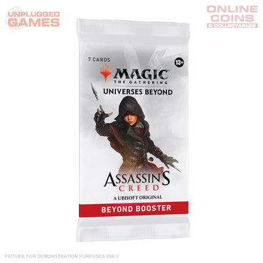 Magic the Gathering Assassins Creed Beyond Boosters (24 Boosters Per Display)