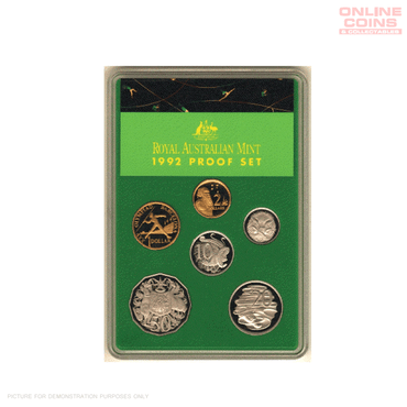 1992 Royal Australian Mint Six Coin PROOF Year Set - Barcelona Olympic Games