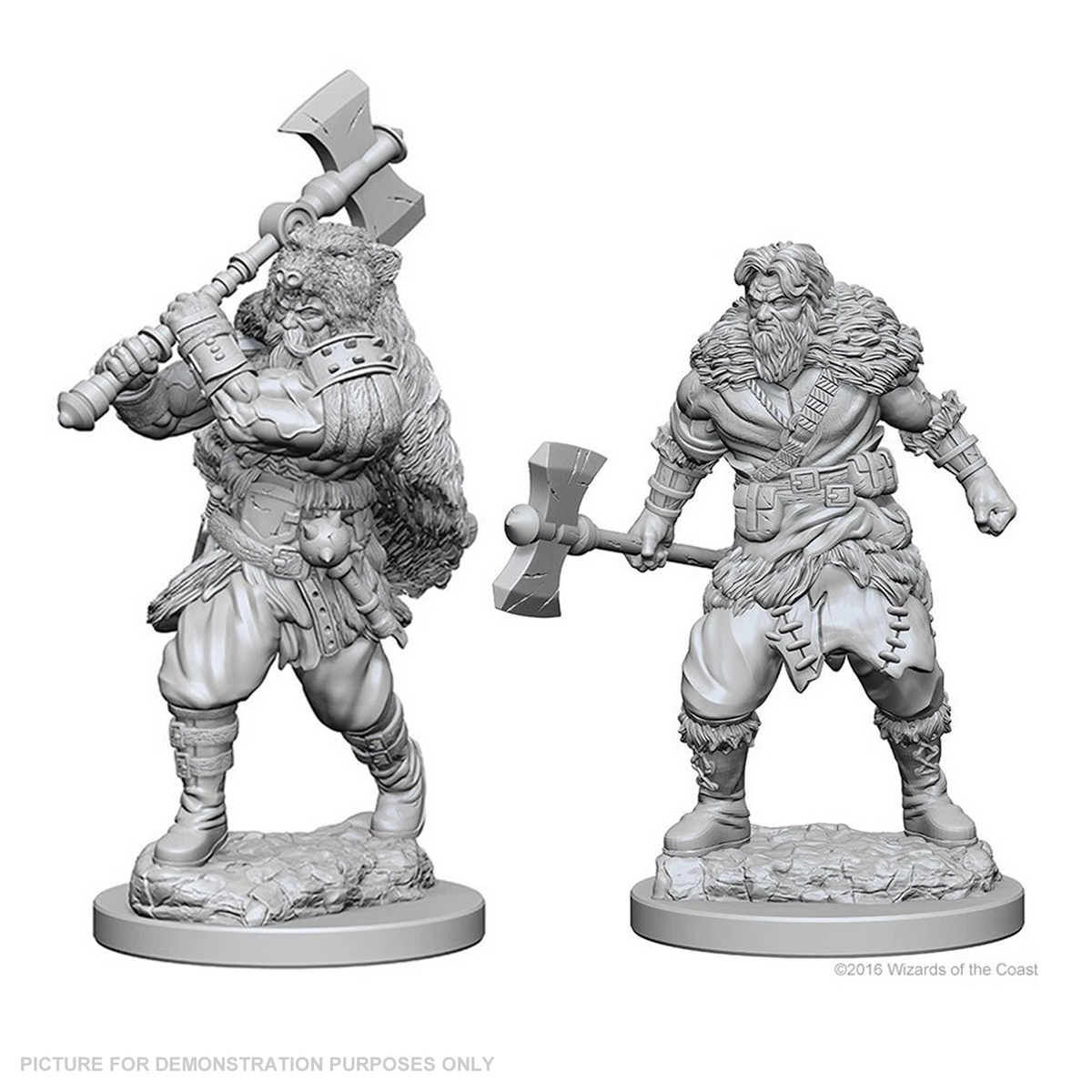 Dungeons & Dragons Nolzurs Marvelous Unpainted Miniatures - Human Male Barbarian