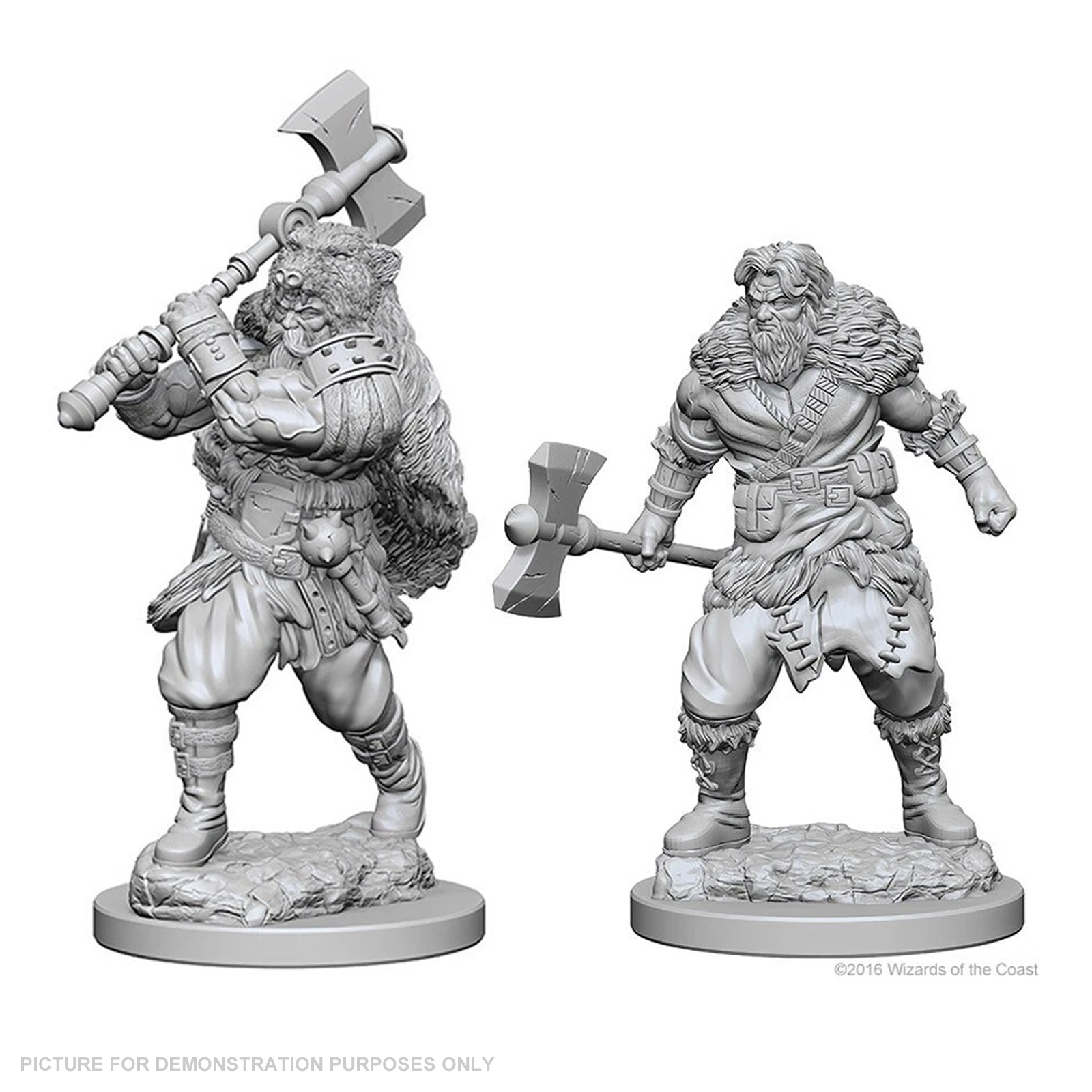 Dungeons & Dragons Nolzurs Marvelous Unpainted Miniatures - Human Male Barbarian