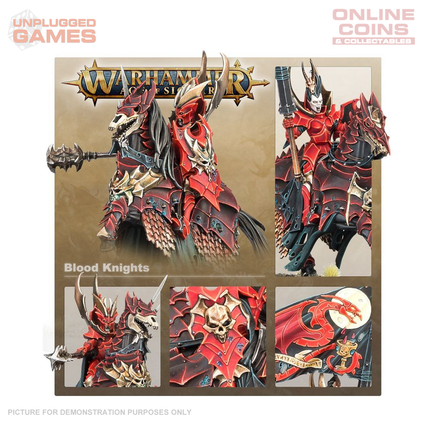Warhammer Age of Sigmar - Soulblight Gravelords Blood Knights