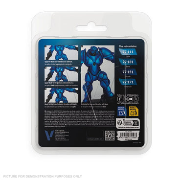 Vallejo - True Metallic Metal - Set - Sapphire Blue