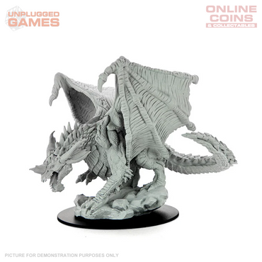 D&D Nolzurs Marvelous Unpainted Miniatures Young Blue Dragon