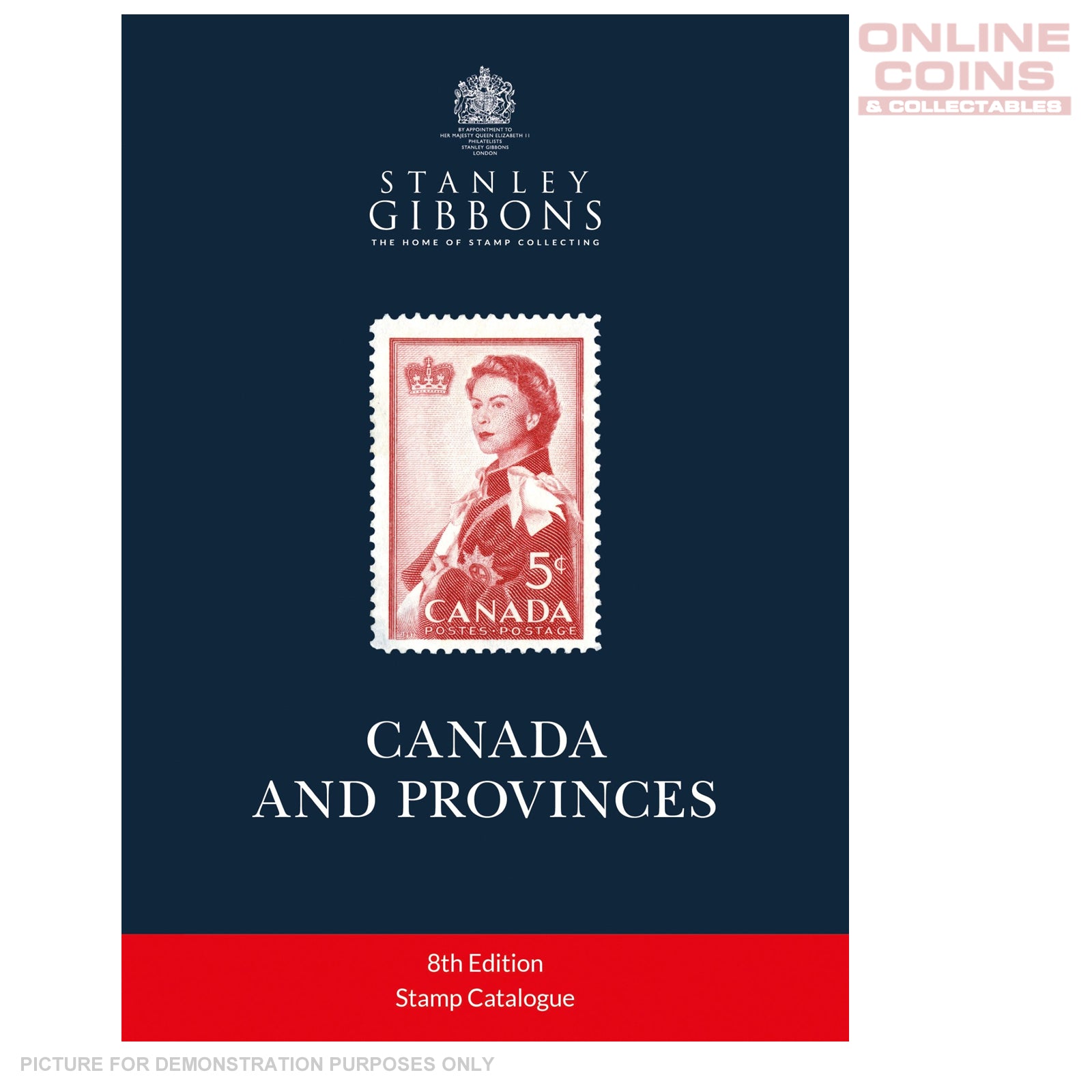 Stanley Gibbons Canada & Provinces Stamp Catalogue 8th Edition