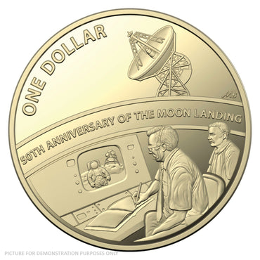 2019 Six Coin Uncirculated Year Set - 50th Anniversary Of The Moon Landing