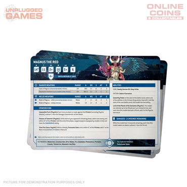 Warhammer 40000 - Thousand Sons - Data Sheet Cards