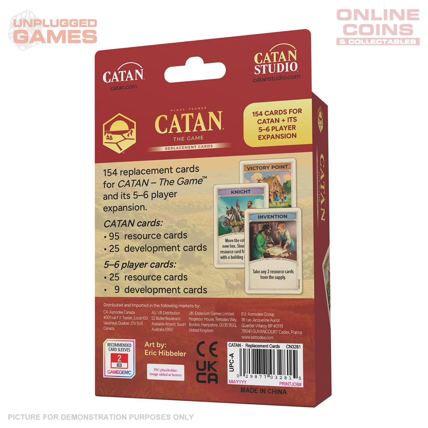 CATAN (6th Edition) - Base Game Card Accessory