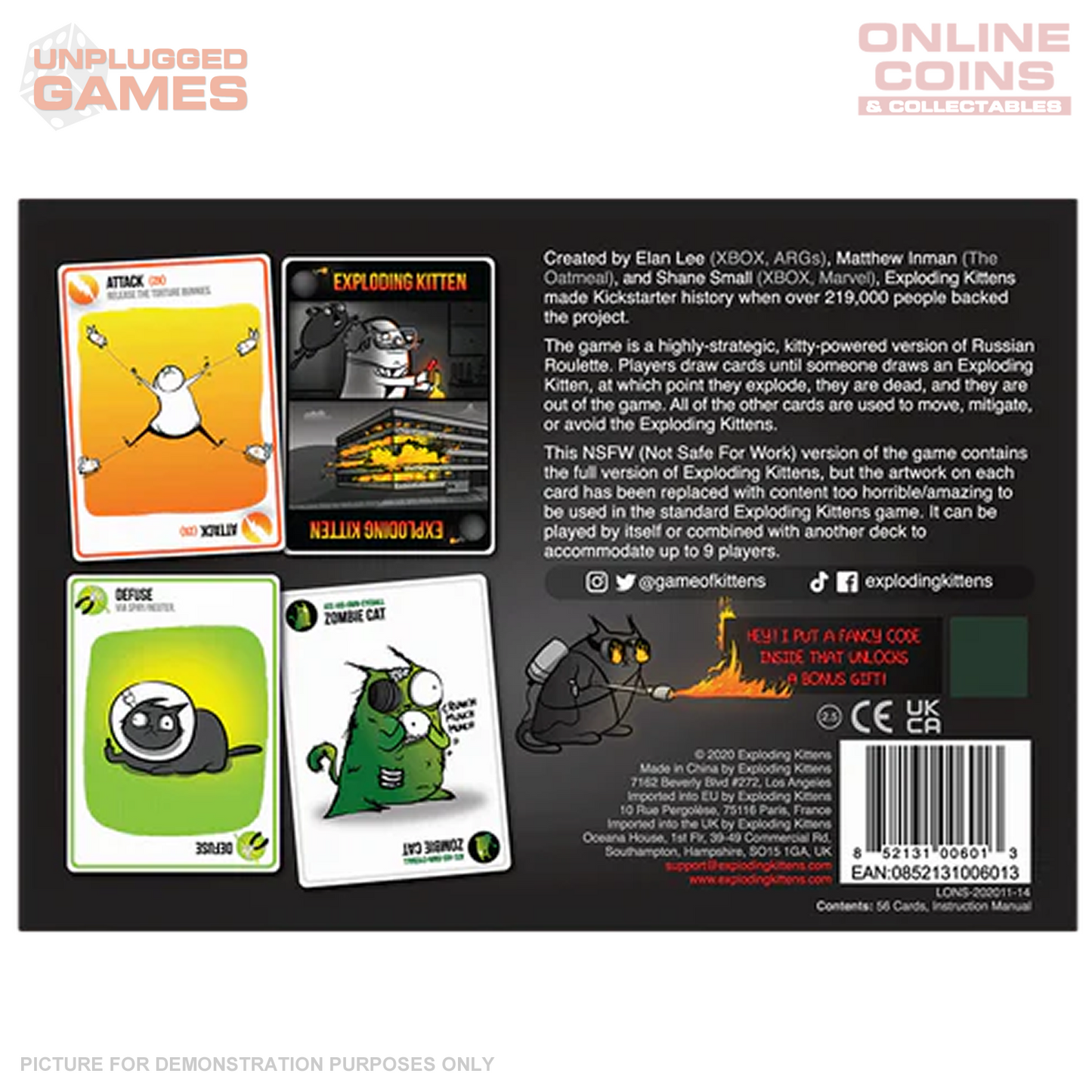 Exploding Kittens NSFW Edition